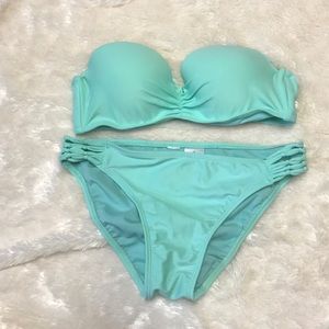 bathing suit (mint blue/green)